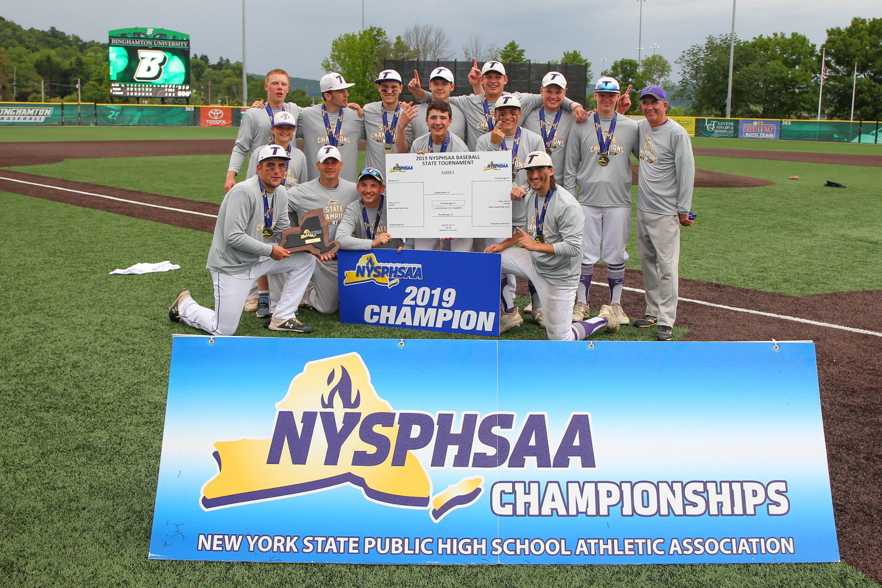 Ticonderoga baseball state champs